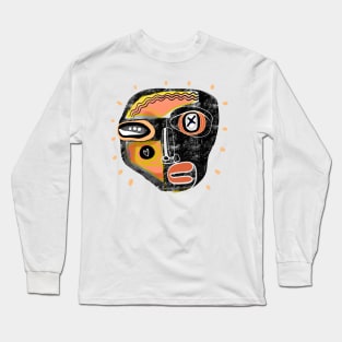 ABSTRACT FACE Long Sleeve T-Shirt